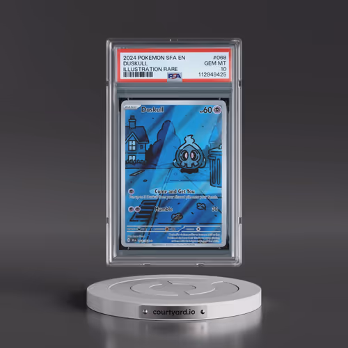 2024 Pokémon Sfa EN-Shrouded Fable #068 Duskull - Illustration Rare (PSA 10 GEM MINT)