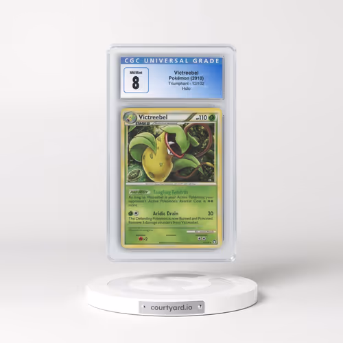 2010 Triumphant #12/102 Victreebel - Holo (CGC 8 NM-MT)