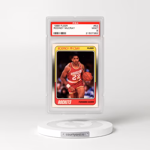 1988 Fleer #52 Rodney McCray (PSA 9 MINT)