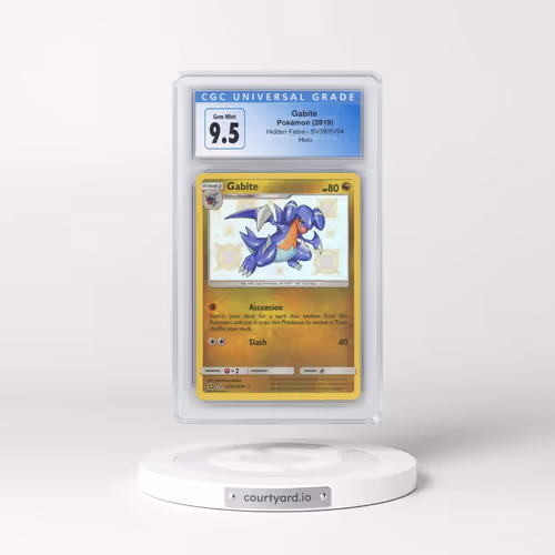 2019 Hidden Fates #SV39/SV94 Gabite - Shiny Vault Holo (CGC 10 GEM MINT)