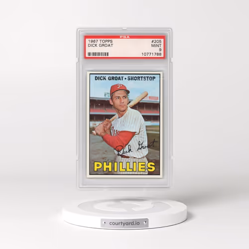 1967 Topps #205 Dick Groat (PSA 9 MINT)