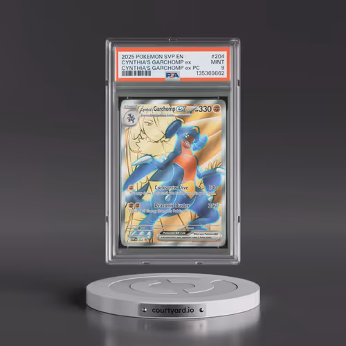 2025 Pokémon Svp EN-SV Black Star Promo #204 Cynthia's Garchomp EX - Holo Cynthia's Garchomp EX Prem