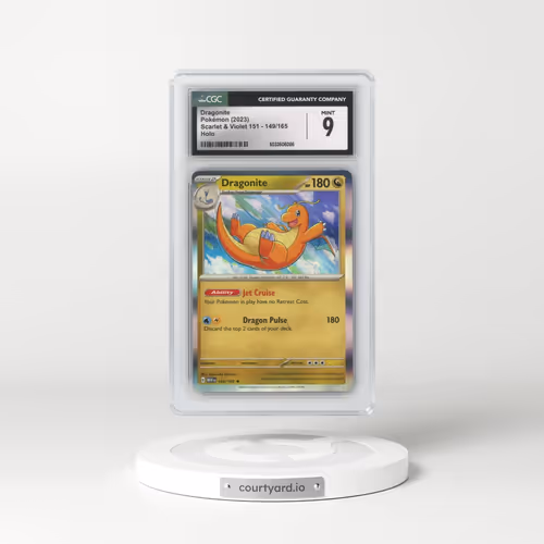 2023 Scarlet & Violet 151 - MEW EN #149/165 Dragonite - Holo (CGC 9 MINT)