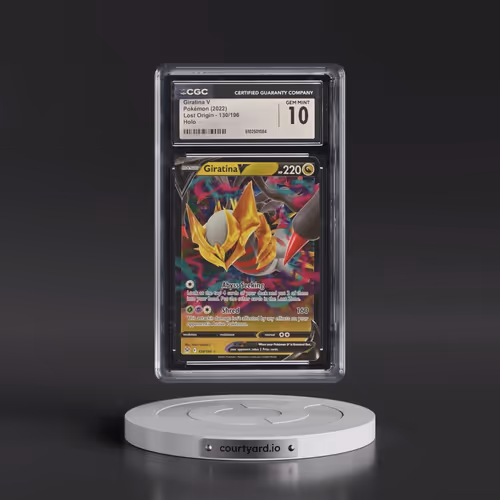 2022 Lost Origin #130/196 Giratina V - Holo (CGC 10 GEM MINT)