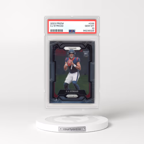 2023 Panini Prizm #339 CJ Stroud (PSA 10 GEM MINT)
