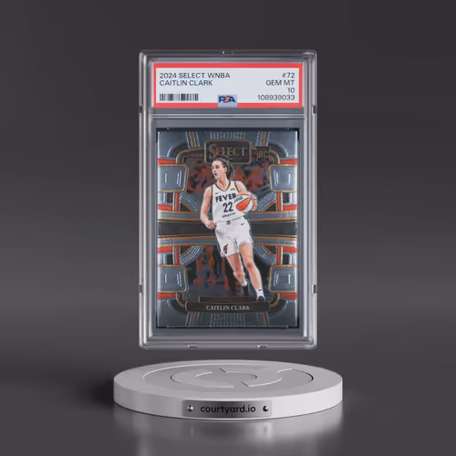 2024 Panini Select WNBA #72 Caitlin Clark (PSA 10 GEM MINT)