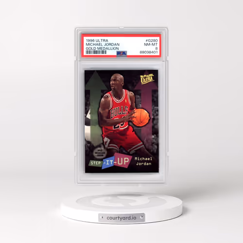 1996 Ultra #G280 Michael Jordan - Gold Medallion (PSA 8 NM-MT)