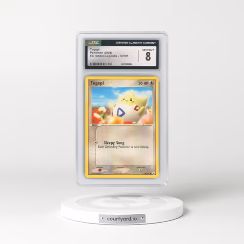 2004 EX Hidden Legends #78/101 Togepi (CGC 8 NM-MT)