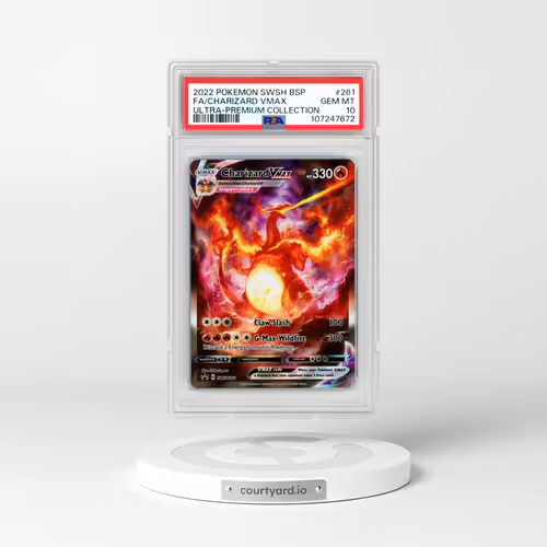 2022 Pokémon Swsh Black Star Promo #261 Charizard Vmax - Full Art Sword & Shield Ultra-Premium Collection-Charizard (PSA 10 GEM MINT)