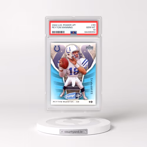 2004 Upper Deck Power Up! #40 Peyton Manning (PSA 10 GEM MINT)