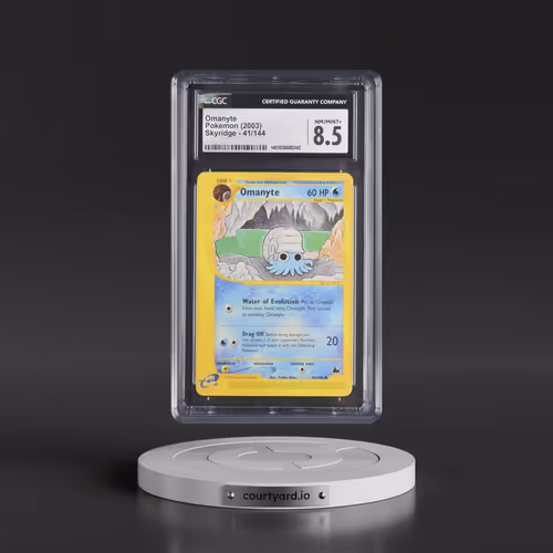 2003 Skyridge #41/144 Omanyte (CGC 8.5 NM-MT+)