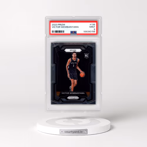 2023 Panini Prizm #136 Victor Wembanyama (PSA 9 MINT)