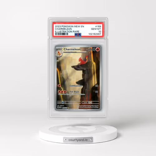 2023 Pokémon Mew EN-151 #169 Charmeleon - Illustration Rare (PSA 10 GEM MINT)