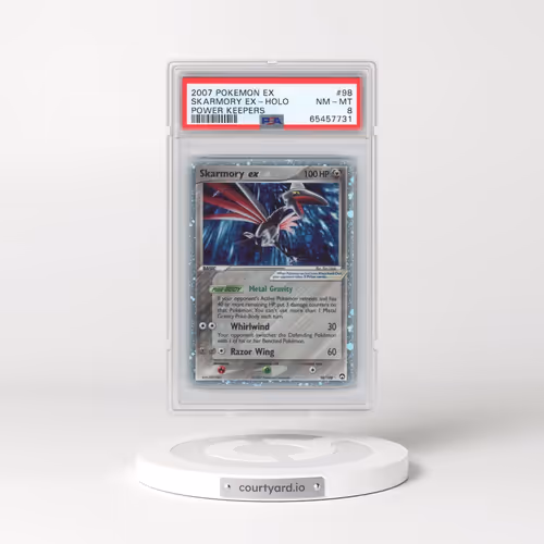 2007 Pokémon EX Power Keepers #98 Skarmory EX - Holo Holo (PSA 8 NM-MT)