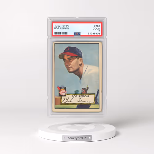 1952 Topps #268 Bob Lemon (PSA 2 GOOD)