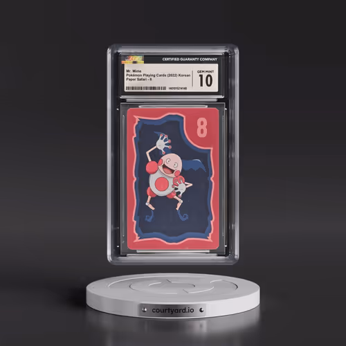 2022 Paper Safari #8 Mr. Mime (CGC 10 GEM MINT)