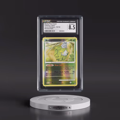 2007 Secret Wonders #78/132 Burmy Plant Cloak - Reverse Holo (CGC 8.5 NM-MT+)