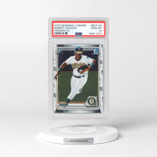 2020 Bowman Chrome Prospects #BCP145 Robert Puason (PSA 10 GEM MINT)