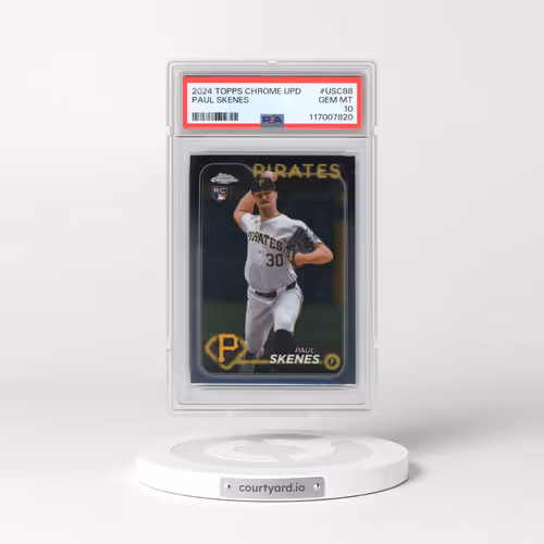 2024 Topps Chrome Update #USC88 Paul Skenes (PSA 10 GEM MINT)