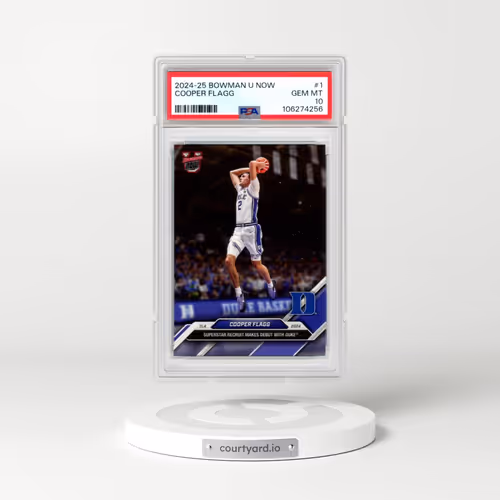 2024 Bowman U Now #1 Cooper Flagg (PSA 10 GEM MINT)