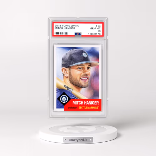 2018 Topps Living #54 Mitch Haniger (PSA 10 GEM MINT)