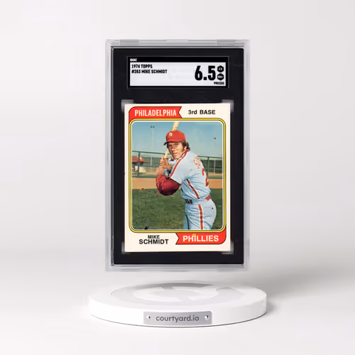 1974 Topps #283 Mike Schmidt (SGC 6.5 EX-MT+)