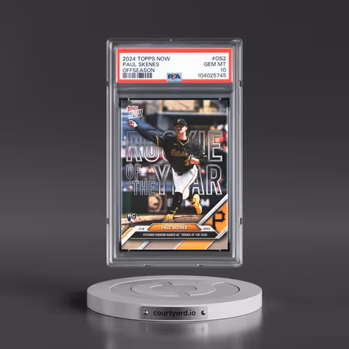 2024 Topps Now Offseason #OS2 Paul Skenes (PSA 10 GEM MINT)