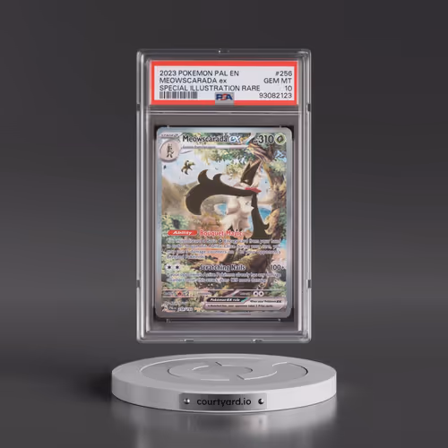 2023 Pokémon Pal EN-Paldea Evolved #256 Meowscarada EX - Holo Special Illustration Rare (PSA 10 GEM