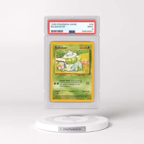 1999 Pokémon Game #44 Bulbasaur (PSA 9 MINT)