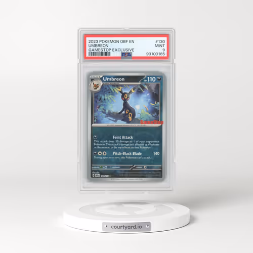 2023 Obsidian Flames #130 Umbreon (PSA 9 MINT)