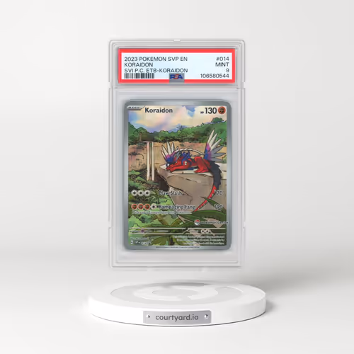 2023 Pokémon Svp EN-SV Black Star Promo #014 Koraidon - Scarlet & Violet Pokemon Center Elite Traine