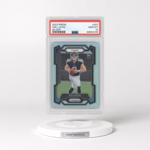 2023 Panini Prizm #397 Will Levis - Silver Prizm (PSA 10 GEM MINT)