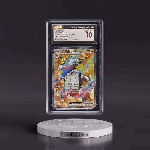 2023 Paldea Evolved - PAL EN #233/193 Skeledirge ex - Ultra Rare Holo (CGC 10 GEM MINT)