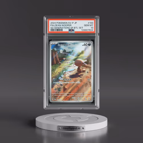 2024 Pokémon SV-P Promo #193 Paldean Wooper - Start Deck Generations Special Battle Set (PSA 10 GEM