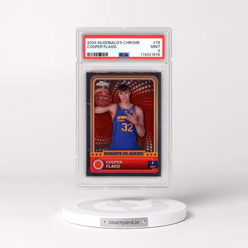 2024 Topps Chrome McDonald's All American #78 Cooper Flagg (PSA 9 MINT)