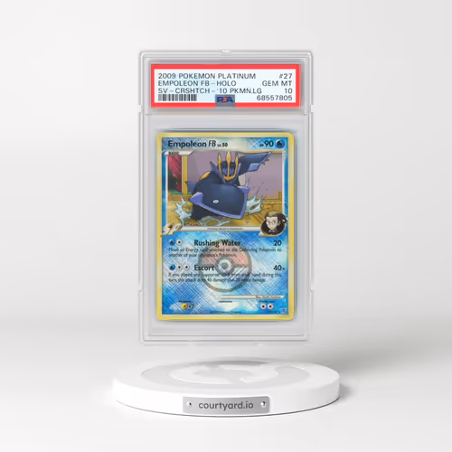 2009 Pokémon Platinum Supreme Victors #27 Empoleon FB - Holo Crosshatch-2010 Pokemon League (PSA 10