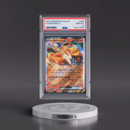 2023 Pokémon Sv2a-Pokémon 151 #006 Charizard EX - Holo (PSA 10 GEM MINT)