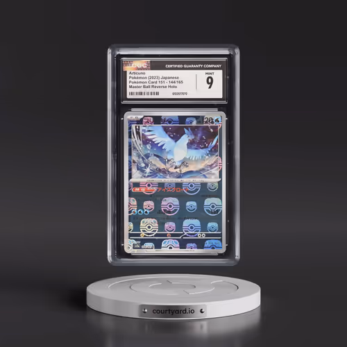 2023 Pokémon Card 151 #144/165 Articuno - Reverse Holo Master Ball (CGC 9 MINT)