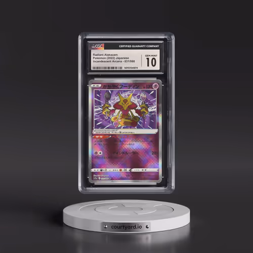 2022 Incandescent Arcana #031/068 Radiant Alakazam - Holo (CGC 10 GEM MINT)