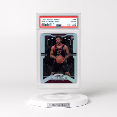2019 Panini Prizm #288 Darius Garland - Silver Prizm (PSA 9 MINT)