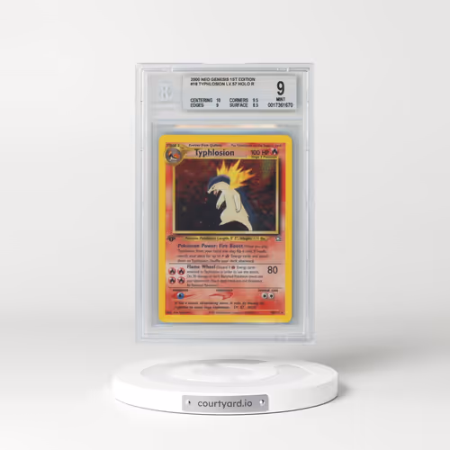 2000 Neo Genesis #18 Typhlosion - 1st Edition Holo (BGS 9 MINT)