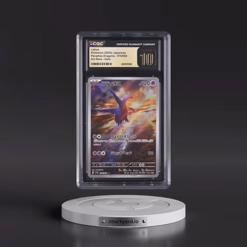 2024 Pokémon Sv7a-Paradise Dragona #070 Latios - Art Rare (CGC 10 PRISTINE)