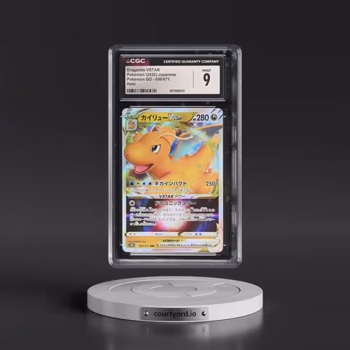 2022 Pokémon GO #050/071 Dragonite VSTAR - Holo (CGC 9 MINT)