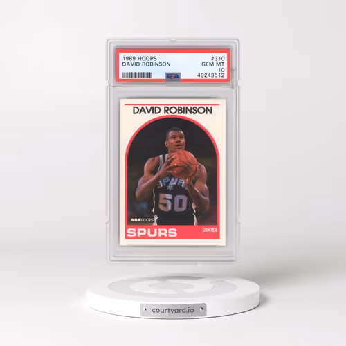 1989 Hoops #310 David Robinson (PSA 10 GEM MINT)