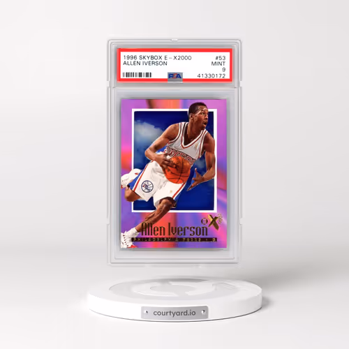 1996 Skybox E-X2000 #53 Allen Iverson (PSA 9 MINT)