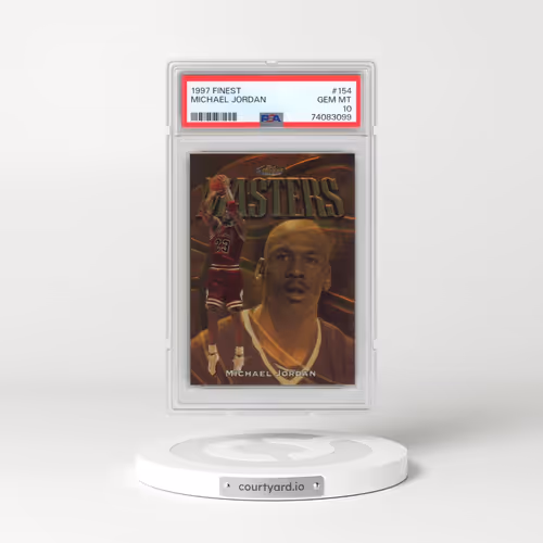 1997 Finest #154 Michael Jordan (PSA 10 GEM MINT)