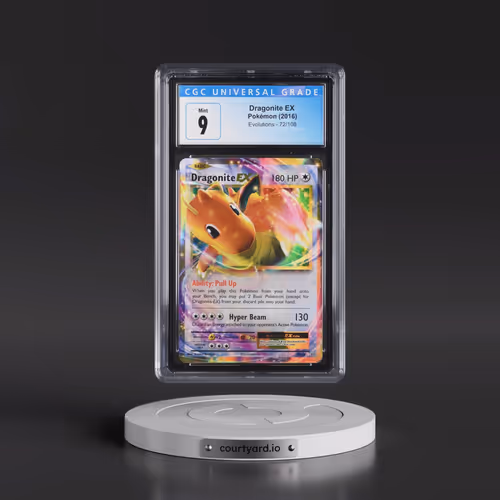 2016 Evolutions #72/108 Dragonite EX - Holo (CGC 9 MINT)