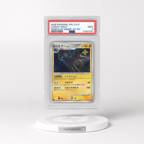 2008 Pokémon Diamond & Pearl Temple of Anger Luxray - 1st Edition Holo (PSA 9 MINT)