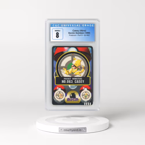 1998 Pokémon - Part 2 #063 Casey (Abra) (CGC 8 NM-MT)