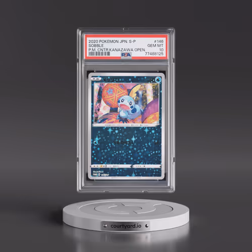 2020 Pokémon S Promo #146 Sobble - Pokemon Center Kanazawa Opening (PSA 10 GEM MINT)